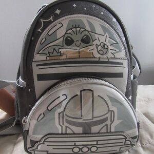 Mandalorian & Grogu Star Wars Loungefly Backpack